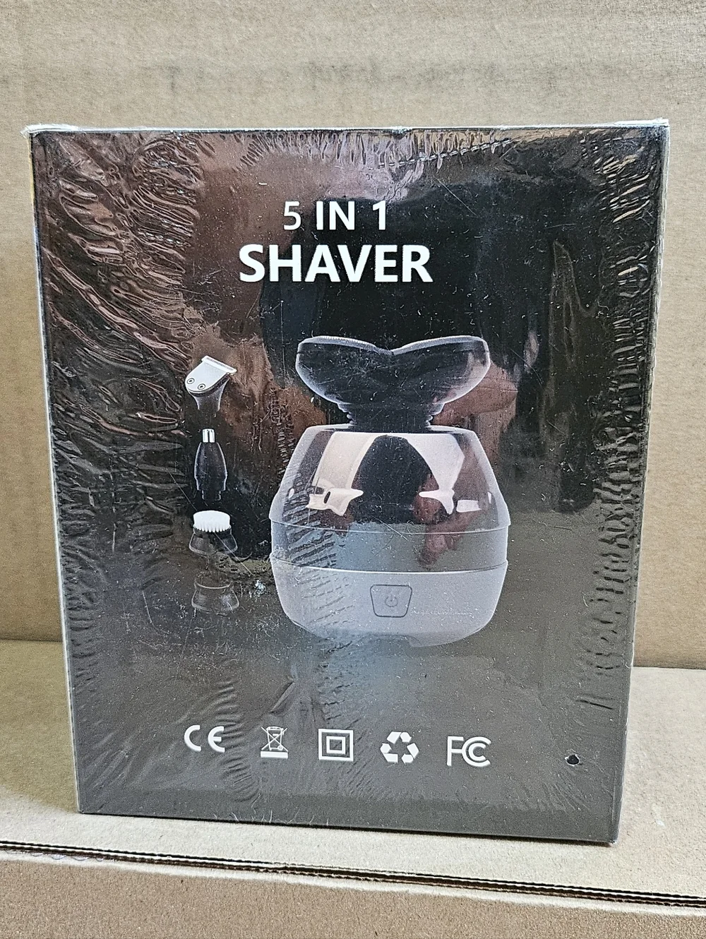 5-in-1 electric head shaver kit